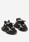 Pantofi sport Negru cu gri