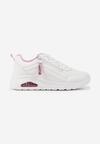 Sneakers Alb cu roz