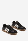 Sneakers Negru cu alb