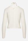 Cardigan Alb