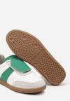 Sneakers Alb cu verde