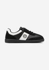 Sneakers Negru cu alb