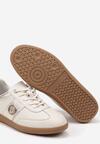 Sneakers Bej cu auriu