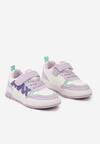 Pantofi sport Alb cu mov