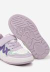 Pantofi sport Alb cu mov