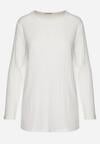 Biała Prążkowana Bluzka Longsleeve Gigiora