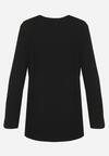 Czarna Prążkowana Bluzka Longsleeve Gigiora