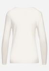 Biała Bawełniana Bluzka Longsleeve Tailene