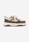 Pantofi sport Bej cu maro