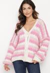 Cardigan Fucsia