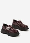 Pantofi casual Bordo