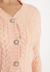 Cardigan Roz deschis