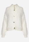 Cardigan Alb