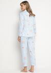 Compleu pijama Albastru deschis
