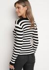 Pulover Negru cu alb