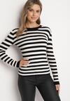 Pulover Negru cu alb
