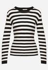 Pulover Negru cu alb