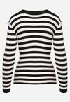 Pulover Negru cu alb