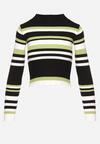 Pulover Verde cu negru