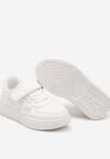 Białe Płaskie Buty Sportowe Sneakersy ze Sznurowaniem i Gwiazdką Sialina