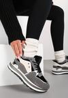 Szare Zimowe Sneakersy Ocieplone Futerkiem Vertirani