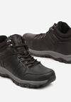 Czarne Buty Trekkingowe Ocieplane Futrem Emmiella