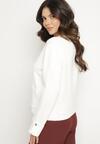 Cardigan Alb