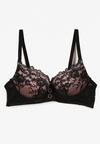Sutien Negru cu roz