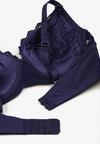 Sutien Bleumarin cu roz