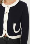 Cardigan Bleumarin