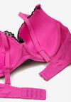 Sutien Negru cu fucsia
