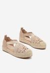 Sötét bézs bézs Espadrilles