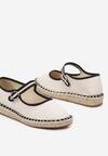 Fehér bézs Espadrilles