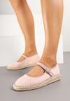 Rózsaszín bézs Espadrilles