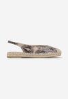 Sandale Print piele de șarpe