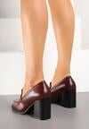 Pantofi casual Bordo