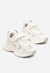 Białe Buty Sportowe Sneakersy z Cyrkoniami Rivresia
