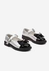 Pantofi casual Negru cu argintiu