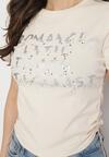 T-shirt Bej deschis
