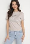 T-shirt Bej închis
