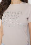 T-shirt Bej închis