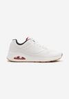 Pantofi sport Alb cu bleumarin