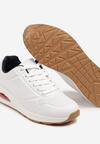Pantofi sport Alb cu bleumarin