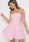 Rochie Roz deschis