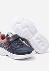 Pantofi sport Bleumarin cu roz
