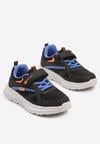 Czarno-Niebieskie Buty Sportowe Sneakersy Ozdobione Napisem Ilovella
