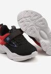 Pantofi sport Negru cu roșu