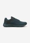 Niebieskie Buty Sportowe Sneakersy z Geometrycznym Wzorem Aranelora