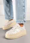 Sneakers Print piele de șarpe