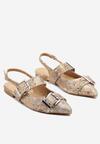 Sandale Print piele de șarpe